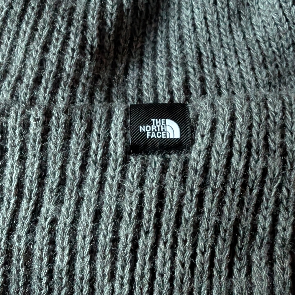 The North Face Gray Knit Beanie